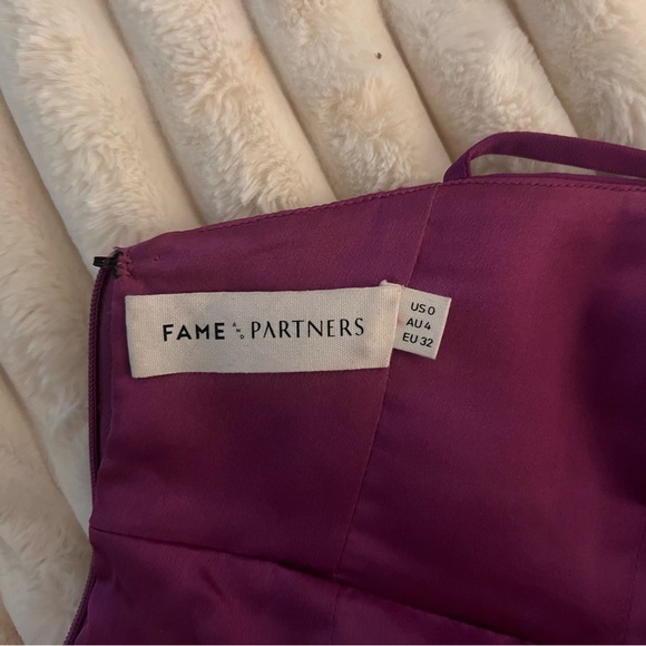fame and partners gown in purple - Picture 3 of 4